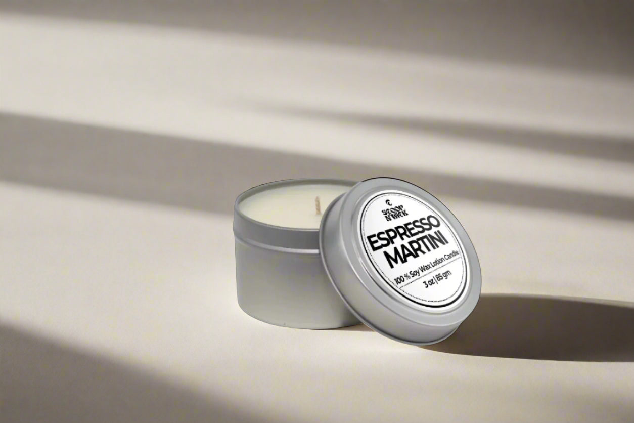 Scoop N Wick Espresso Martini Soy Candle - Hand-Poured Aroma